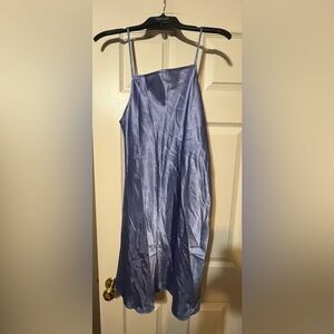 Vintage Gilligan O’Malley Periwinkle Slip Dress Size M